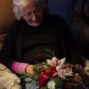 Blomsterabonnement for senior i omsorgsbolig